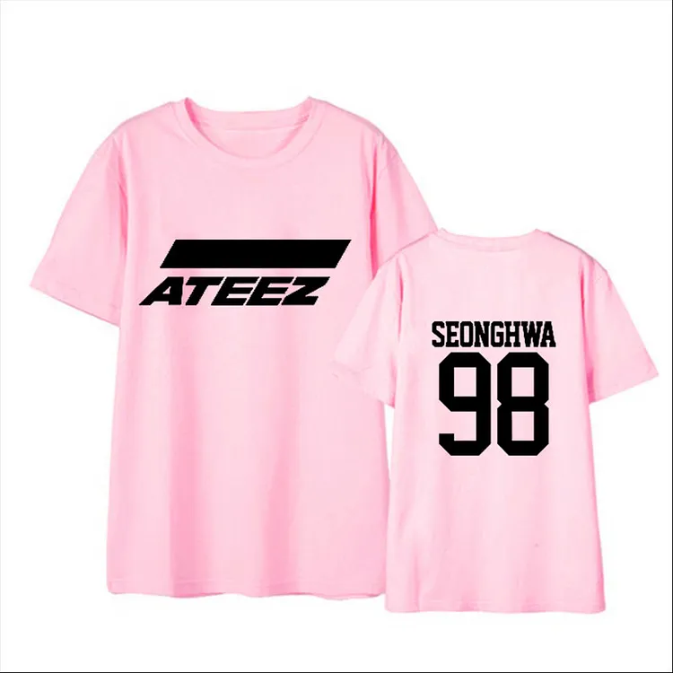 ATEEZ Member Name Casual T-shirt