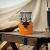 2 In 1 Camping Stove Gas Heater 2500W Portable Roasting Stove for Travelling