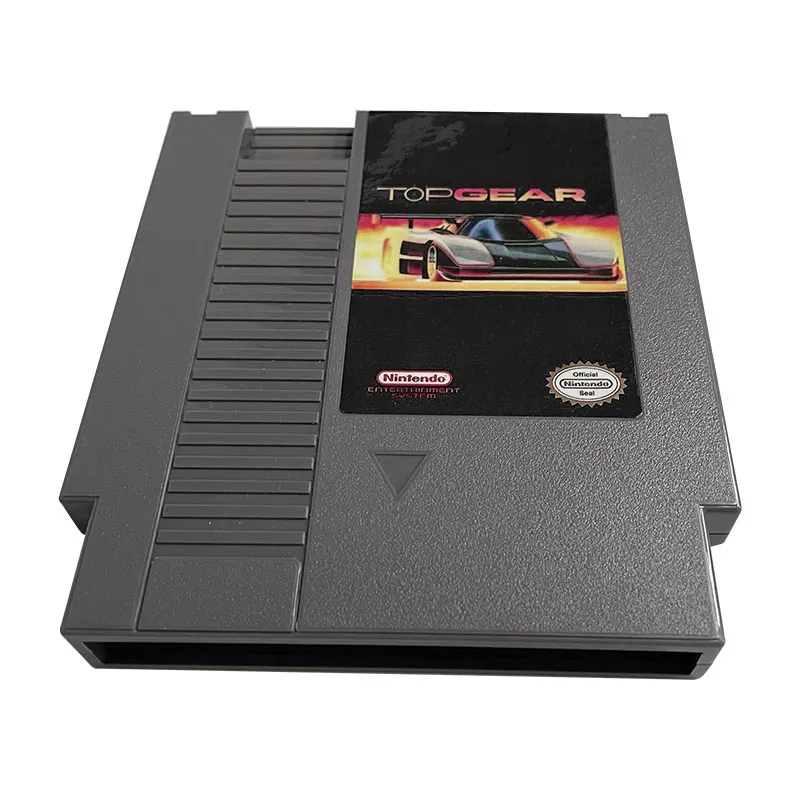 TOP GEAR For Nintendo NES - 8 Bit Game Cartridge