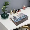 (US Local)Diamond Painting Storage Box DIY 5D Diamond Painting Jewelry Box (Cat B)