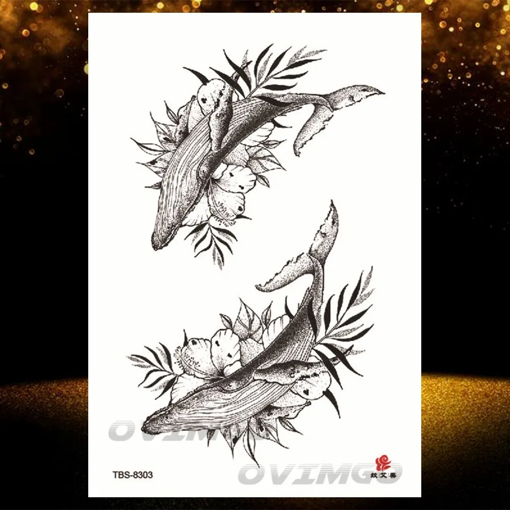 Sdrawing Lotus Flower Temporary Tattoos Fake Jewelry 3D Beauty Rose Tattoo Sexy Body Art Arm Painting Tatoo Sticker For Women