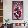 >SALE<5D DIY Full Round Drill Diamond Painting Rabbit Kit Home Decoration Art Craft
