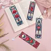 4Pcs Diamond Painting Skull Rose Bookmark for Reading Enthusiasts