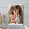 Diamond Painting -DIY Round Drill Sweet Girl Cat