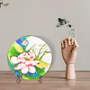 DIY Lotus -Ornaments Enamel Painting 30*30CM