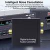 192KHz Digital to Analog Audio Converter SPDIF Optical to L/R RCA Converter