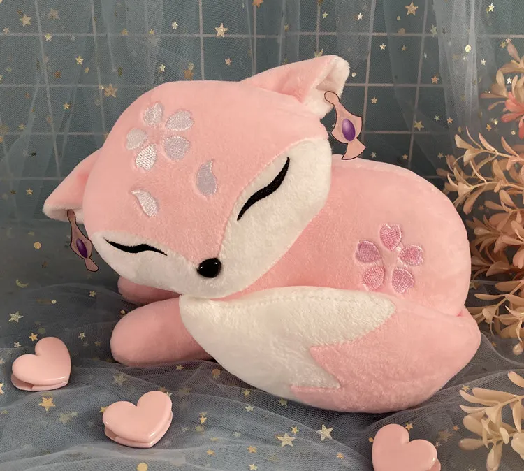 Genshin Toys Kitsune Plush Toy