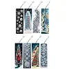 (US Local)8Pcs Christmas Themed DIY Diamond Painting Bookmark for Reading Enthusiasts