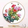 Flower Butterfly- 11CT Partial Beaded Cross Stitch Kit(70x70cm)