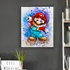 Watercolor Mario-Paint by Numbers Acrylic Painting 40*50CM(Watercolor)(HOT)