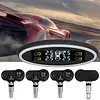 Tire Pressure Monitoring System with 4 Sensors Wireless TPMS for Car SUV Sedan