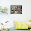 Diamond Painting -DIY Full Square Drill Snow House（50x70cm）