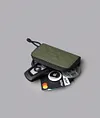 ALPAKA Zip Coin Wallet 210D Composite Zipper Coin Wallet