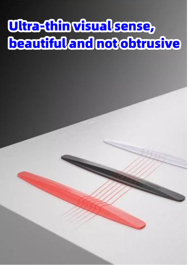 Automobile front and rear bumper anti-collision strip