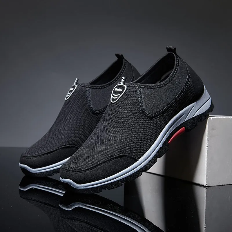 Men Light Running Shoes Jogging Shoes Breathable Man Sneakers Slip on Loafer Shoe Men's Casual Shoes Size 46 Zapatillas Hombre