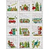 [Brand]Christmas Vacation - 14CT Stamped Cross Stitch - 36*47cm - Xmas