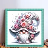 (US Local)Rose Gnome-11CT Stamped Cross Stitch Kit(40x40cm)