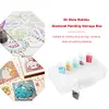 64 Slots Bottles Diamond Painting Storage Box Plastic Rhinestone Holder