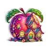Apple House Double Sided - 5D DIY Craft Lamp
