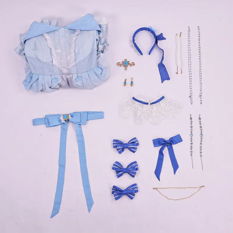 [Wetrose] In Stock Wuthering Waves Phoebe Flowing Light Secret Word Game Outfit Cosplay Costume