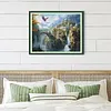 (US Local)Scenery-11CT Stamped Cross Stitch Kit(65x50cm)