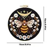 Bee Flower-Embroidery Kit