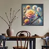 Diamond Painting-DIY Full Round Drill Rose Dandelion (40*40CM)