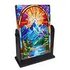 DIY Diamonds Painting Special Shaped Crystal Drill Crafts Mirror Desk Ornament Decor Kit