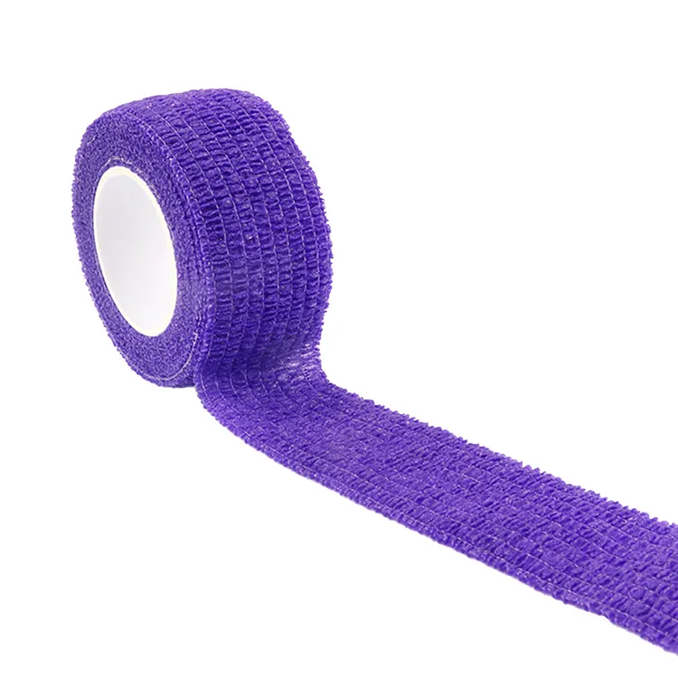 Self Adhesive Wrap Tape Elastic Bandage Cross Stitch Finger Protector Kits gbfke
