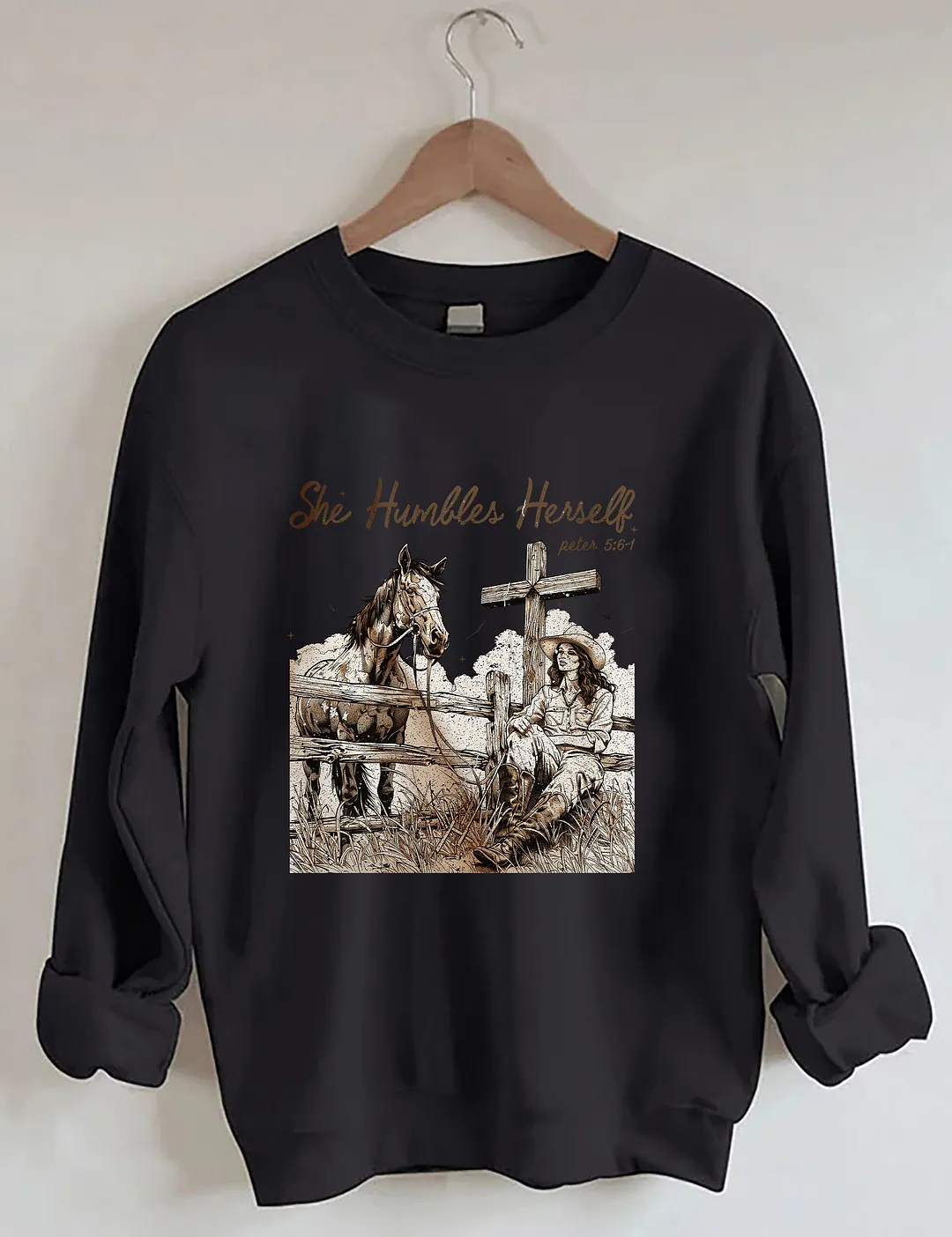 She Humbles Herself Sweatshirt