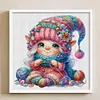 Weave Sweater - 11CT Stamped Cross Stitch - 45*45cm - Cartoon