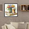 >SALE<DIY Partial Special Shaped Drill Diamond Painting Simple Book Coffee 40x40cm