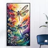 Butterfly Dragonfly-Full Round Diamond Painting 40*70CM