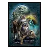 Wolf-11CT Stamped Cross Stitch Kit(36x46cm)