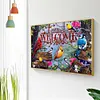 Flower And Bird Figure-Full Round Diamond Painting 40*30cm/50*40cm