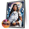 (US Local)Girl-Full Round Diamond Painting 