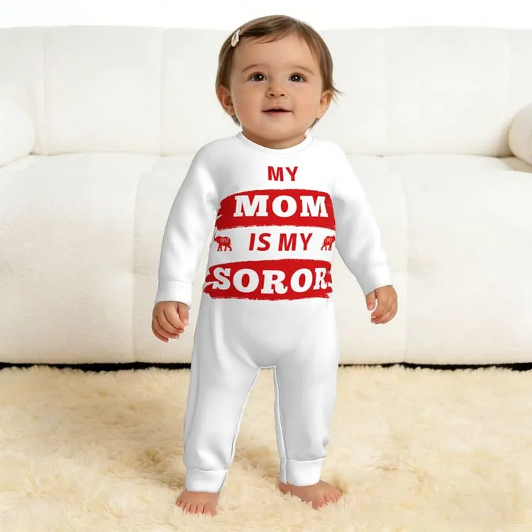 Baby Long-Sleeve Pullover Romper