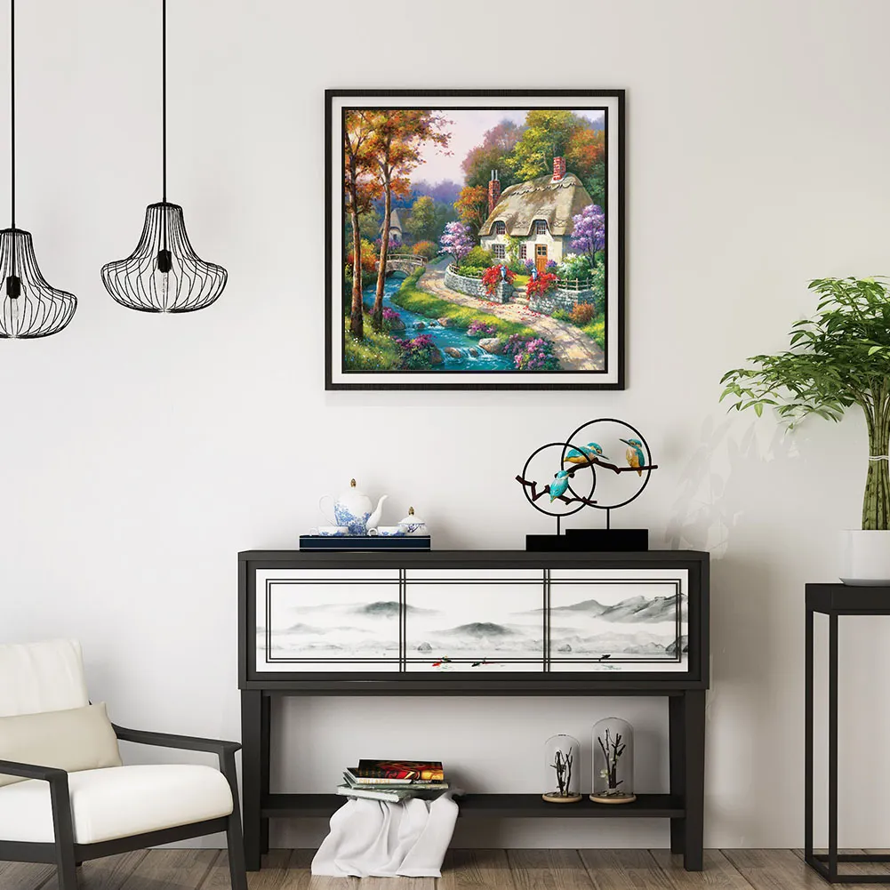 Diamond Painting - Full Round Drill - House(30*30cm)