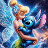 (Multi-Style) Princess And Stitch Disney-11CT Stamped Cross Stitch 40*40cm