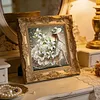Flower Skirt Beauty-Partial Special Shaped Diamond Painting 30*30CM