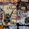 (Multi Style)Rock Music Icon - Vintage Metal Signs - 20*30cm - Music