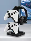 RGB Game Controller Holder Gaming Headphones Stand for Switch PS Xbox Gamepad