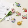 (US Local)6Pcs Diamond Painting Refrigerator Magnets DIY Diamond Art Kits (Dragonfly)