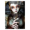 >SALE<11CT Stamped Cross Stitch DIY Decor Canvas Embroidery Crafts (SZX274 Doll)