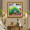 Peafowl - Partial Round Diamond Painting