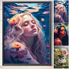 Diamond Painting-DIY Full Round Drill Girl(60*40CM)