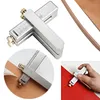 Leather Strap Cutter Aluminum Alloy Leather Belt Cutter Adjustable Leather Tools