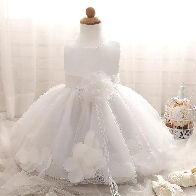Vintage Kid Girls Dress Baptism Dresses for Girl Baby 1 Year Birthday Dress Christening Gown Infant Party Clothing Baby Vestido