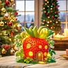 Strawberry House Double Sided - 5D DIY Craft Lamp