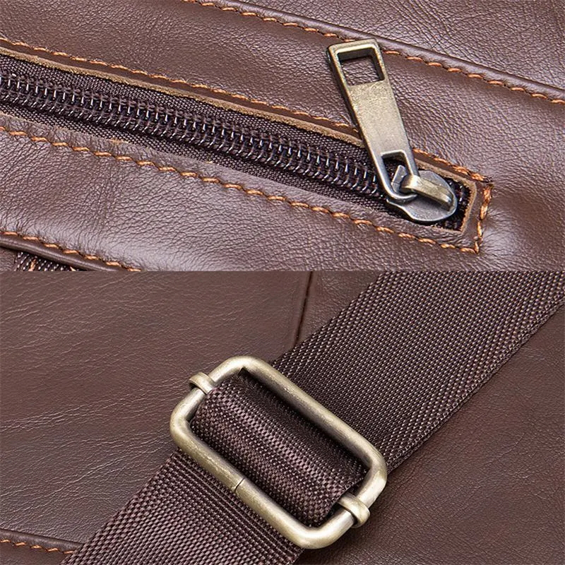 Multi-Pocket Dual Handled Top Detachable Sling Strap 15.6 Inch Laptop Bag